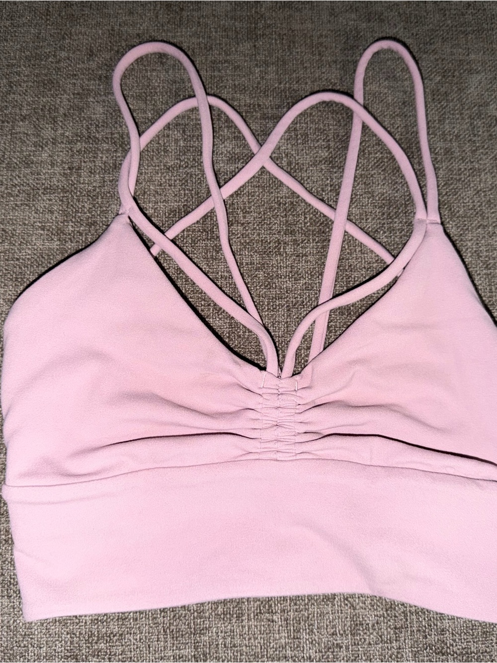 Lululemon Pink Sports Bra